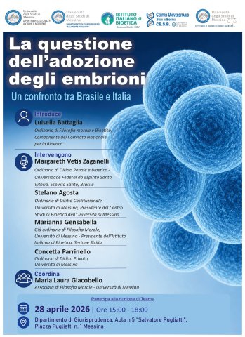 La questione dell’adozione degli embrioni